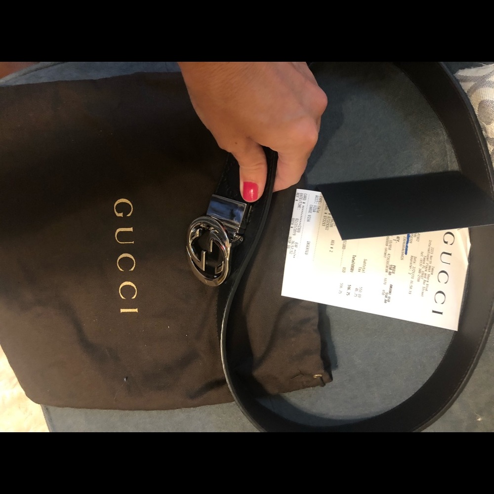 Gucci belt authentic - reversible